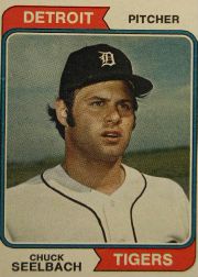 1974 Topps Baseball Cards      292     Chuck Seelbach
